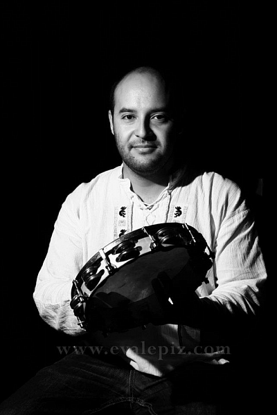 Orlando Velazquez, percussionist and maker