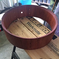 VEL Snare drum 13' Mahogany