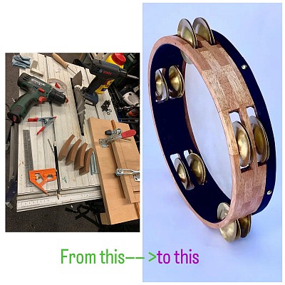 VEL Segmented tambourine-rik
